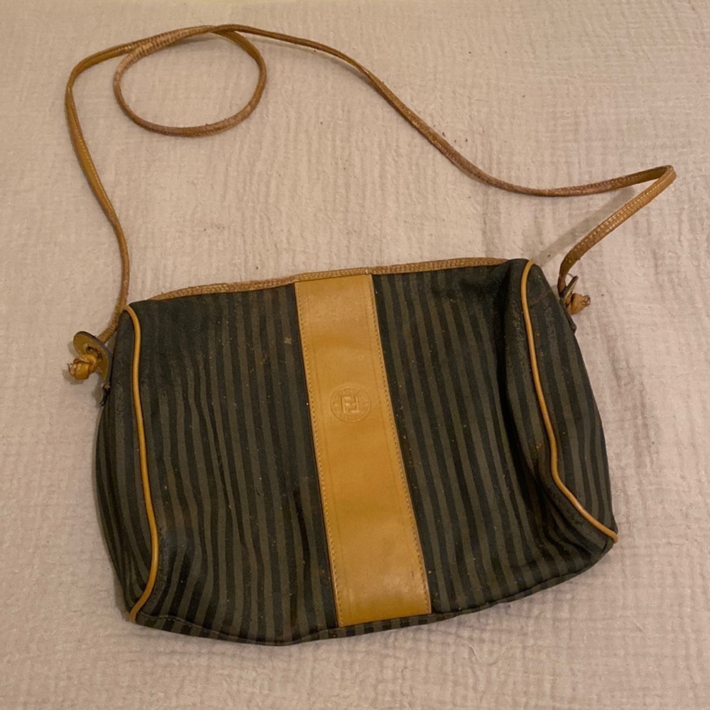 Fendi Vintage Made In Italy Bag .